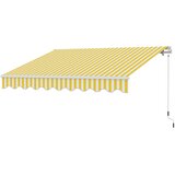  tenda tika 3,95x2,5 m, žuto bijela | shoptok.hr