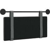  Držeće uzglavlje Zidne Tamno siva 90 x 55 x 5 cm tkanina - Tamno siva 80 cm bez LED svjetla | shoptok.hr