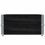 Okviri za palete 2 kom crni 120 x 80 cm od masivne borovine | Eponuda.com
