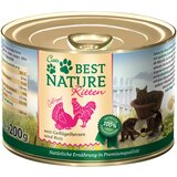 Best Nature Kitten 6 x 200 g - Srca peradi i riža | shoptok.hr