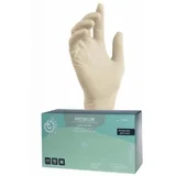 rokavice za enkratno uporabo PREMIUM 23634, lateks, natur