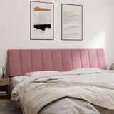  Jastuk za uzglavlje ružičasti 200 cm baršunasti | shoptok.hr