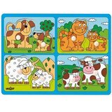 Woodyland Životinje sa mladuncima drvene puzzle - Cijene