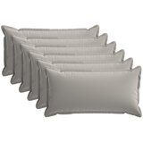  Presvlaka za jastuk 6 kom. HOUTEN Siva 40 x 70 cm Poliester | shoptok.hr