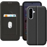 AVIZAR Karbonsko ohišje za Samsung Galaxy A36 s podporo za kartice Anti-RFID, Črna, (5000010455) | Shoptok.si