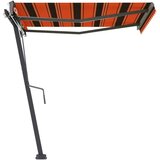  Prostostoječa avtomatska tenda 350x250 cm oranžna/rjava, (20728793) | Shoptok.si