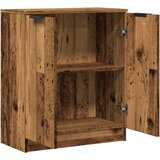 vidaXL Komoda boja starog drva 60 x 30 x 70 cm od konstruiranog drva | shoptok.hr