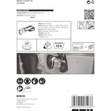 Bosch EXPERT Sanding Plate MAVZ 116 RT10 list testere za višenamenske alate od 116 mm - 2608900051 | ePonuda.com