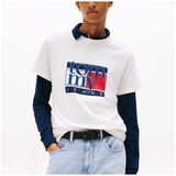Tommy Jeans Majice s kratkimi rokavi TJM SLIM RWB FLAG TEE EX Bela | Shoptok.si