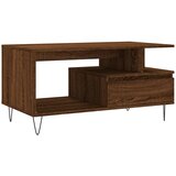  Stolić za kavu smeđi hrast 90x49x45 cm konstruirano drvo | shoptok.hr