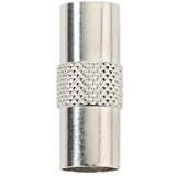 SCHWAIGER Nastavak za produženje antenskog kabela (IEC utikač, Metal, Poniklano, 1 Kom.) | shoptok.hr