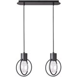  Luster na sajli AURA 2xE27/60W/230V crna | Eponuda.com