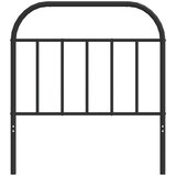  Metalno zamjensko uzglavlje crno 90 cm | shoptok.hr