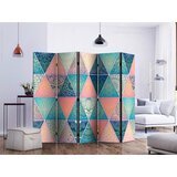 Artgeist Paravan Oriental Triangles I, 5-Delni, Dvostranski | Shoptok.si
