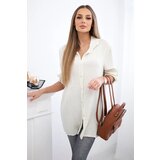 Kesi Włoski Cotton muslin shirt beige Cijene