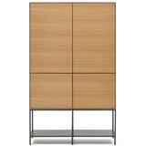 Kave Home Ormarić u dekoru hrasta u prirodnoj boji 97,5x160 cm Vedrana – | shoptok.hr