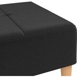  Stolček za noge črn 78x56x32 cm blago, (20818664) | Shoptok.si