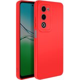 AVIZAR Mehak silikonski ovitek za Oppo A5 z ojačitvijo kamere, Rdeča, (5000189323) | Shoptok.si
