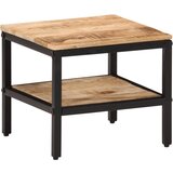 vidaXL Klubska mizica 35x35x30 cm trden robusten mangov les | Shoptok.si