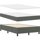  s opruga kutije Tamno siva 120 x 190 cm tkanina | shoptok.hr