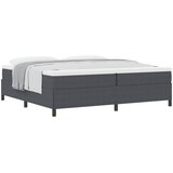  Krevet s opruga kutije Tamnosiva 200 x 200 cm Kordura tekstil | shoptok.hr