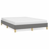 The Living Store Posteljni okvir brez vzmetnice temno siv 160x200 cm blago - Posteljni Okvir, (21525016) | Shoptok.si