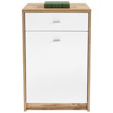 Mömax komoda 4-you new, bela, barva hrasta | Shoptok.si