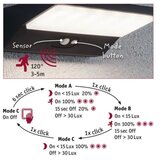 PAULMANN 94333 - LED/7,4W IP44 Spoljašnja zidna svetiljka sa senzorom HOUSE 230V | Eponuda.com