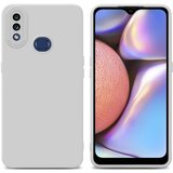  Ohišje, združljiv s Samsungom v tekoči beli barvi - zaščitni pokrov iz fleksibilnega silikona TPU, (20603875) | Shoptok.si