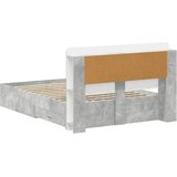  Okvir kreveta s pohranom Betonska siva 160 x 200 cm | Eponuda.ba