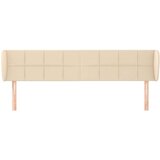  Uzglavlje s ušima krem 203x23x78/88 cm od tkanine | shoptok.hr