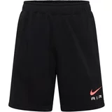 Nike Sportswear Hlače 'AIR' črna / bela