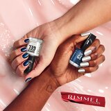 Rimmel London Super Gel gel lak za nohte brez uporabe UV/LED lučke odtenek 100 Cobalt Heaven 12 ml | Shoptok.si