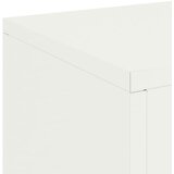  Stalak za biljke 2 pcs Bijelo 24 x 24 x 75 cm Čelik | shoptok.hr