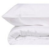  Elegant - white white premium satin double quilt cover set | Eponuda.com