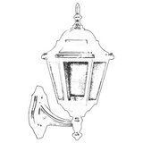 Opviq Vanjska zidna lampa BAP-68206-BSY, 42 cm, IP65, E27, 40W, Crna | Eponuda.ba