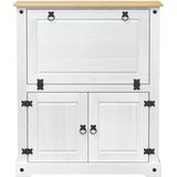  Ormar za vino Bijelo 97 x 45 x 114 cm Čvrsto borovo drvo | Eponuda.ba