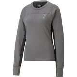 Puma Funkcionalna majica temno siva / črna | Shoptok.si