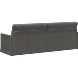 SOFA za 3 osobe Tamnosiva 220 x 81 x 82 cm Kordura tekstil Slike