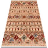 RugsX Preproge Volnena preproga KESHAN Čopki, orientalski 7684/5 200x290 cm Bež | Shoptok.si