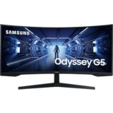 Samsung ukrivljen monitor Odyssey G5 C34G55TWWR 34" 165Hz 1 ms (MPRT) FreeSync Premium | Shoptok.si