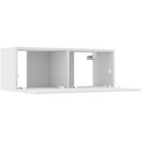  Komplet TV omaric 8-delni bel konstruiran les, (20912767) | Shoptok.si