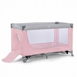 Kinderkraft Prenosivi krevetac Leody pink sa dodacima | Eponuda.com