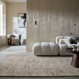 Flair Rugs Ručno rađen tepih od mješavine vune u prirodnoj boji 140x200 cm Rova Blend – | shoptok.hr