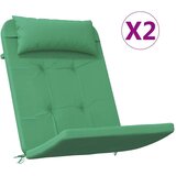  Blazine za stole 2 pcs Zelena 58 x 77 x 4,5 cm Oxford tkanina, (5000202650) | Shoptok.si