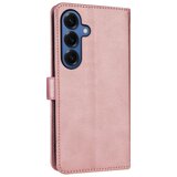 SUNSKY Eleganten ovitek etui iz umetnega usnja za Samsung S26, Rose Gold | Shoptok.si