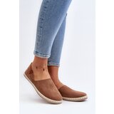 Boto EVENTO Women's Suede Espadrilles Brown Vulcano | Shoptok.si