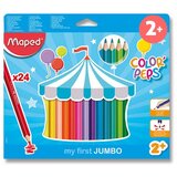 Maped Barvice Color´Peps Jumbo - 24 barv Cene