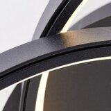 Brilliant LED stropna svetiljka LABYRINTH LED/40W/230V, prečnik 39,5 cm, crna | Eponuda.com