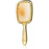 Janeke Gold Line Hairbrush with Mirror krtača za lase z ogledalom 21,5 x 9 cm 1 kos